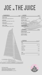 Joe and the juice messec